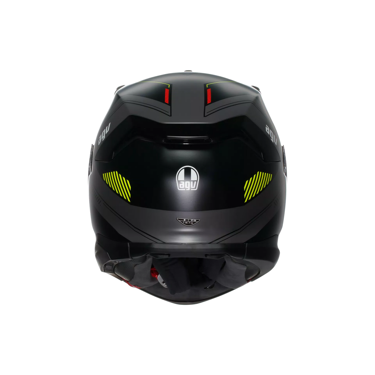K7 S E2206, Integralhelm - Kyber Matt Grey/Yellow Fluo
