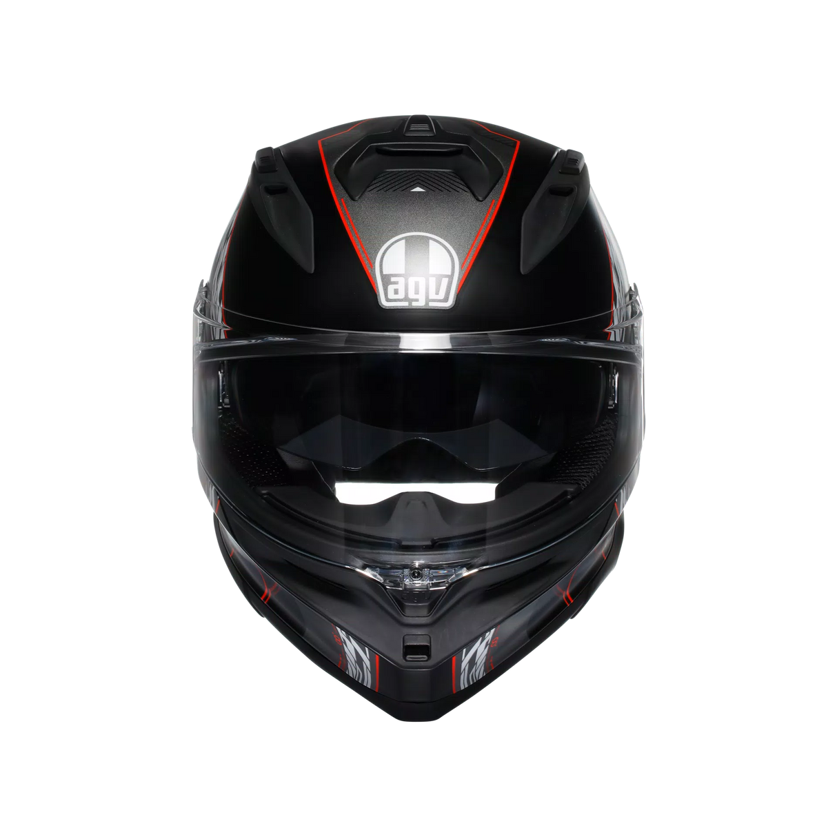 K7 S E2206, Integralhelm - Kyber Matt Black/Red