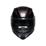 K7 S E2206, Integralhelm - Kyber Matt Black/Red