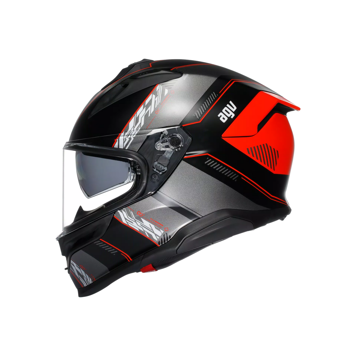 K7 S E2206, Integralhelm - Kyber Matt Black/Red