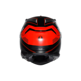 K7 S E2206, Integralhelm - Kyber Matt Black/Red