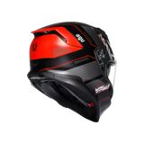 K7 S E2206, Integralhelm - Kyber Matt Black/Red