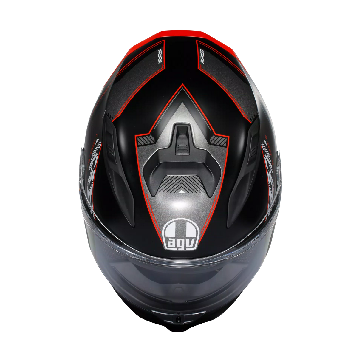 K7 S E2206, Integralhelm - Kyber Matt Black/Red