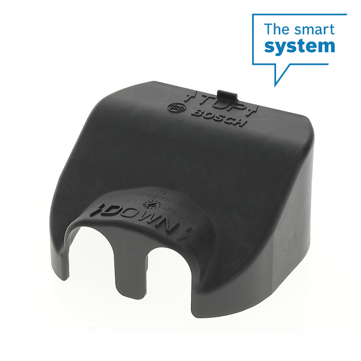Capuchon de protection support côté câble, PowerTube (BBP38YY), retrait standard vers le bas, pivot