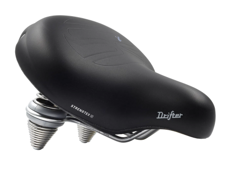 Drifter Strengtex Urban Fahrradsattel - schwarz
