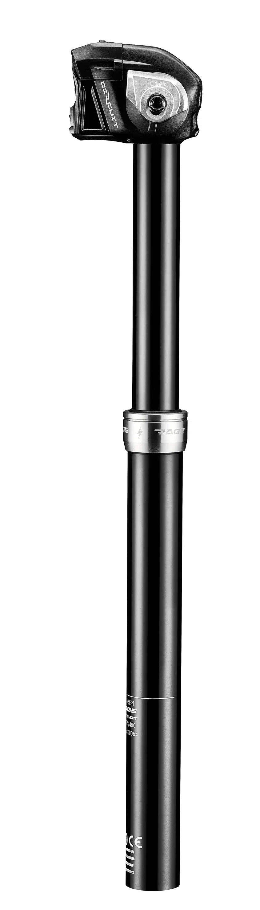 Rage Circuit Teleskopsattelstütze, 30.9 mm - schwarz