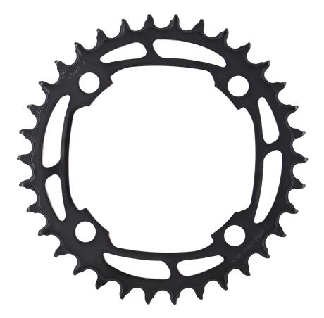 Plato X-Sync Eagle - LK: 104mm, acero, negro, - 12 velocidades