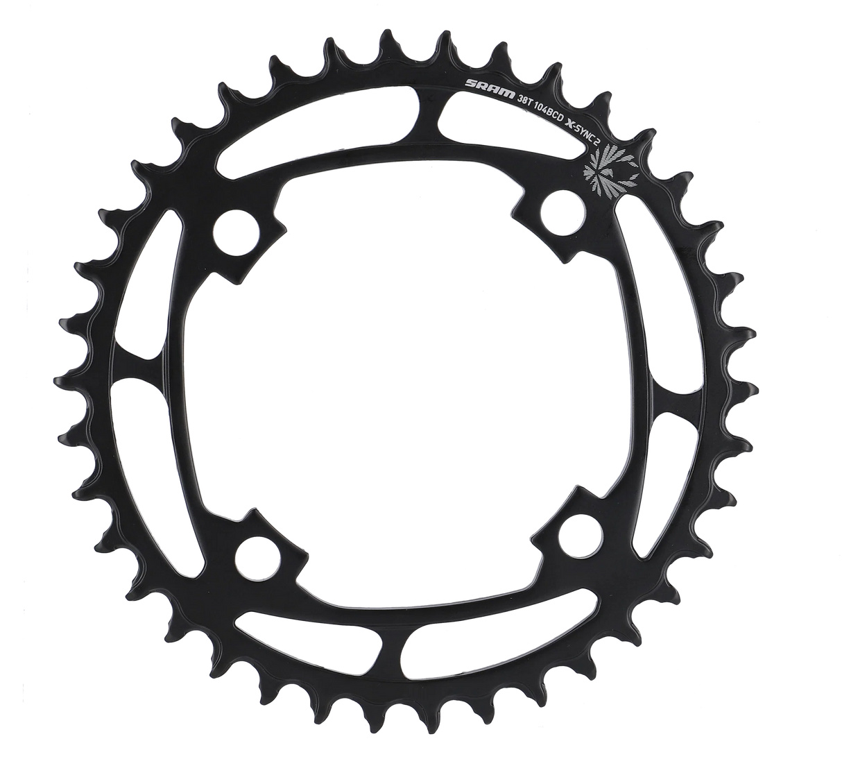 Kettenblatt X-Sync Eagle - LK: 104mm, Stahl., schwarz, - 12-fach