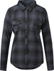 Damen Carve 1.0 Shirt - anthrazit-schwarz