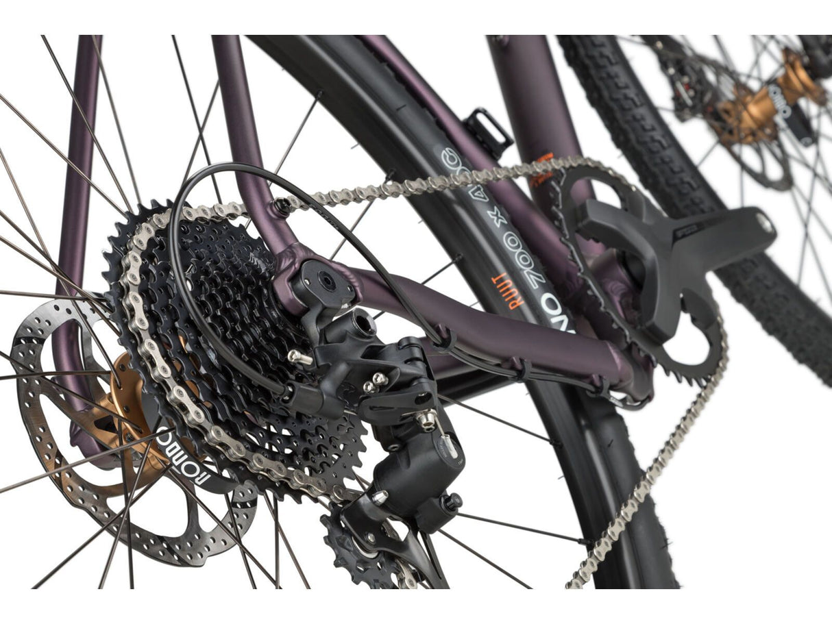 Ruut AL2 Gravelbike - Purple/Black
