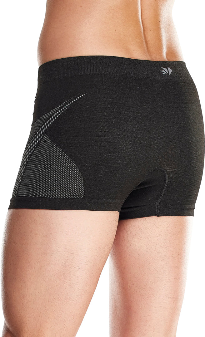 Kurze Funktionshose BOX V2 schwarz-carbon