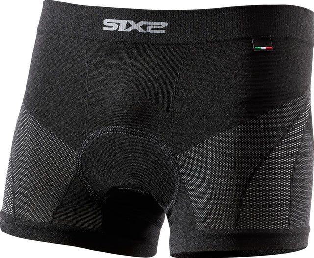Kurze Funktionshose BOX2 V2 schwarz-carbon