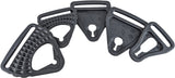 KX 3.0 Clip & Schlaufen-Set Black S/M/