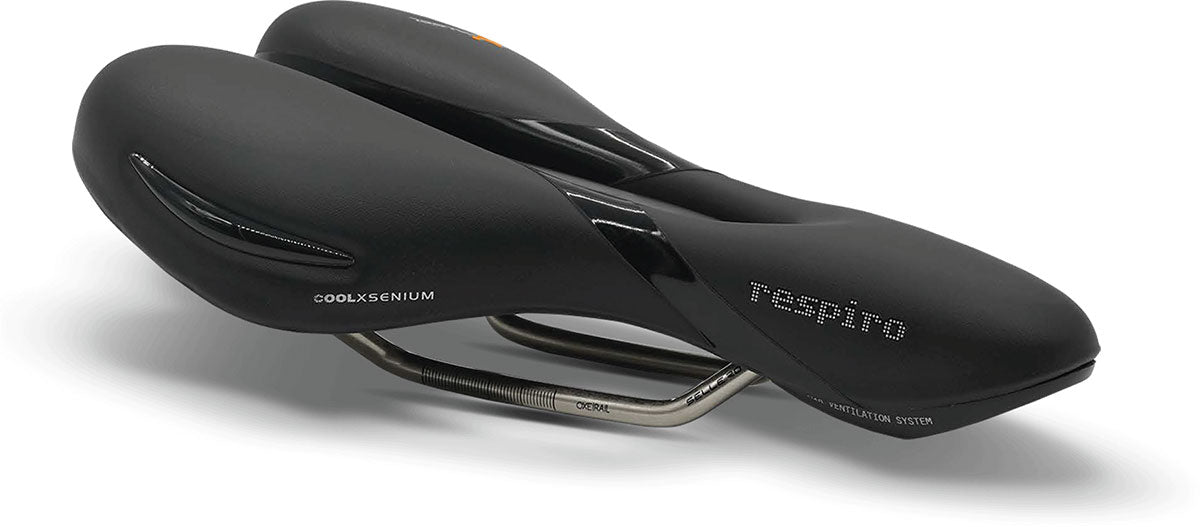Respiro Athletic Fahrradsattel, 159 mm - schwarz