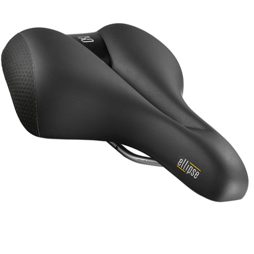 Ellipse Urban Relaxed Fahrradsattel - schwarz