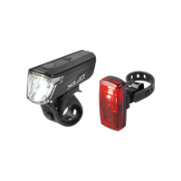 LED Batterie Beleuchtungsset Capella CL-S20 - schwarz