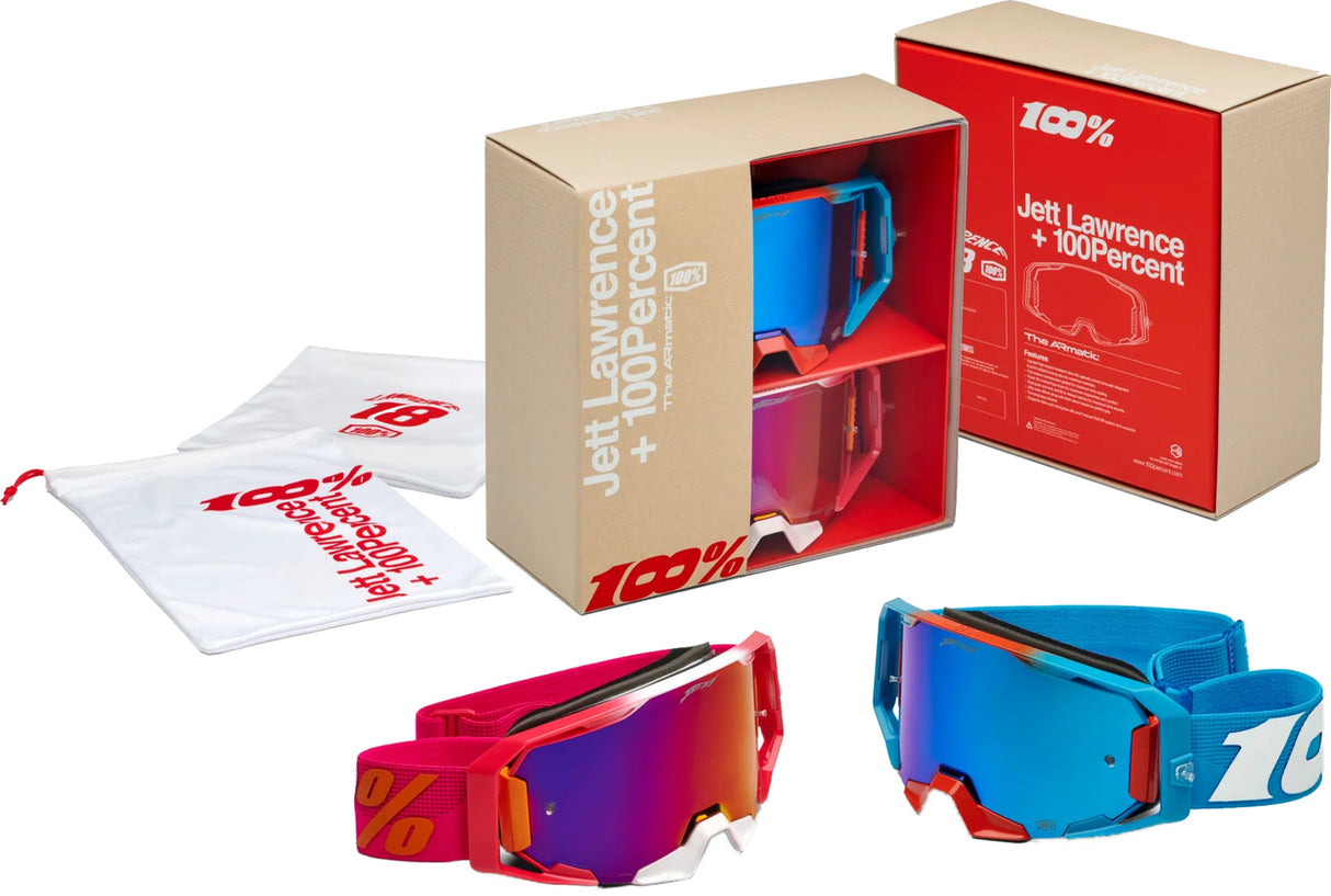 100% ARmatic Goggle 2-Pack Jett Lawrence LE.