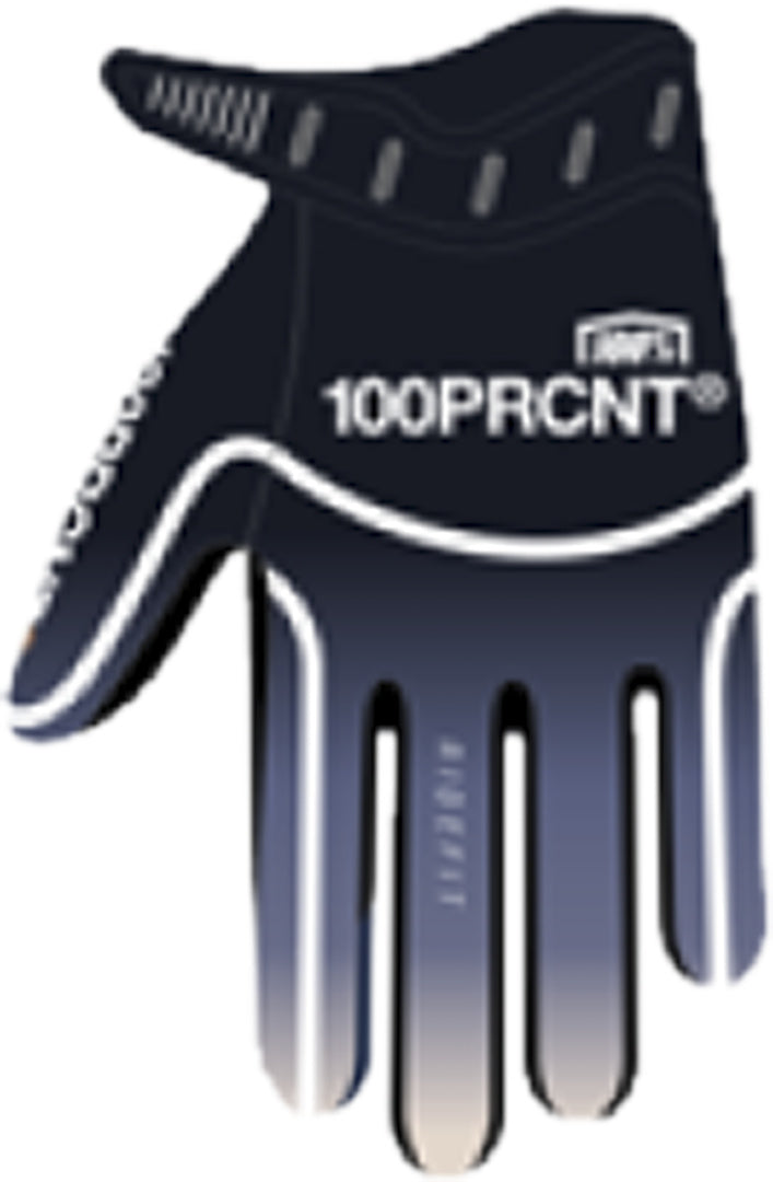 100% RIDEFIT Gloves blue