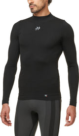Langarm Funktions Shirt TS3 V2 all black schwarz