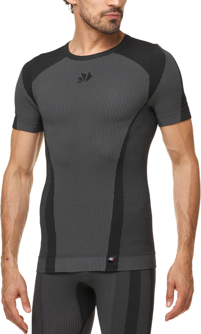 Funktions t-shirts TS1 V2 schwarz-carbon