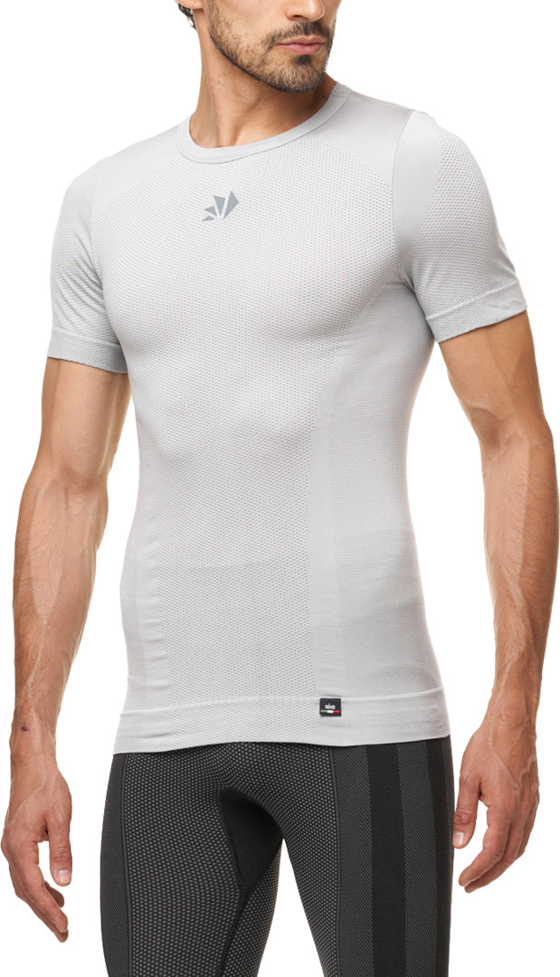 Funktions t-shirts TS1 V2 silber- weiss