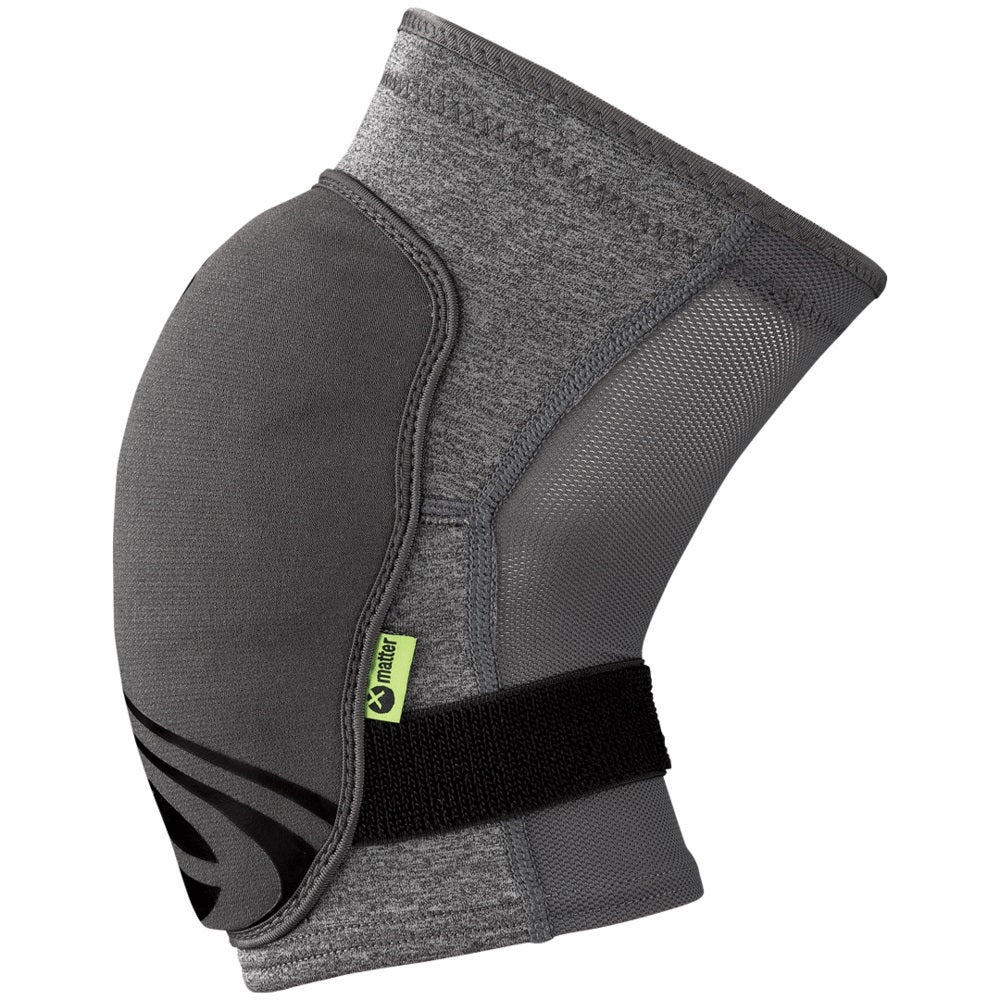 Flow Zip Knieschoner - Grau/Schwarz