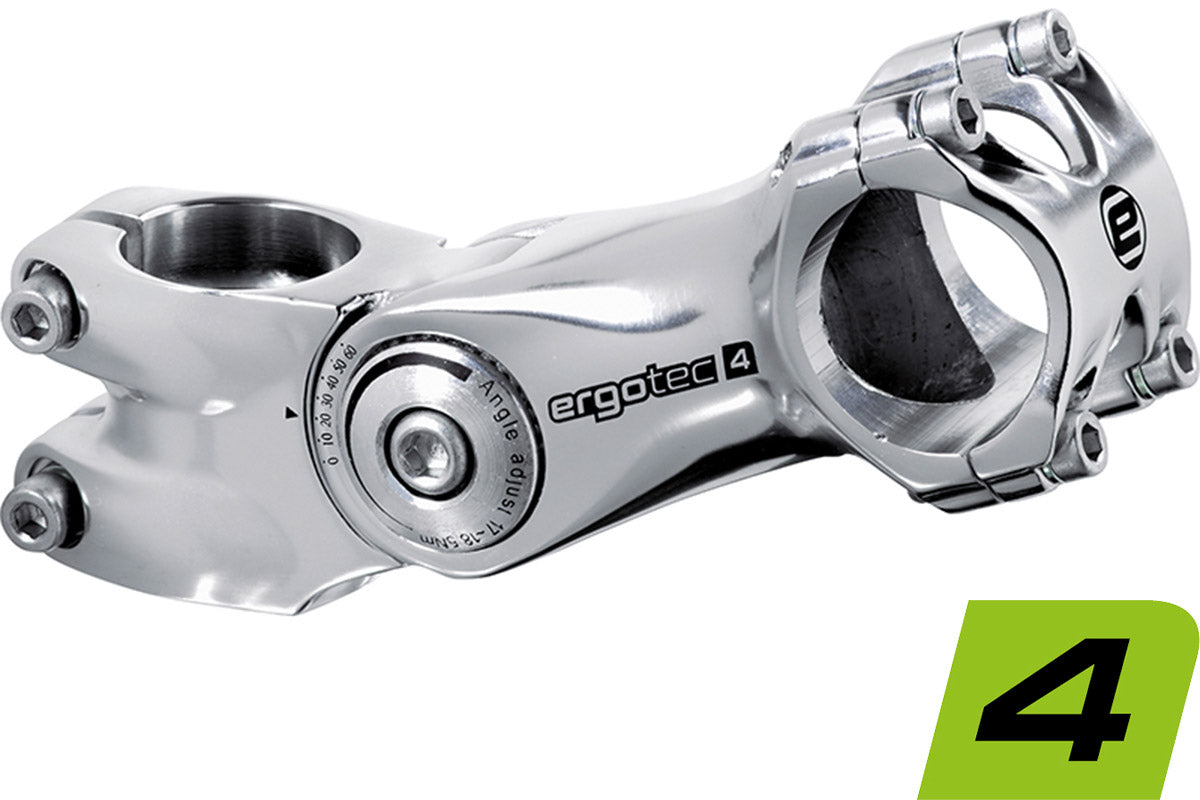 Octopus 2 Ahead-Vorbau, 31,8/28,6mm - Silber