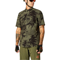 Flexair Woven - Camisa tejida de manga corta - Verde oliva