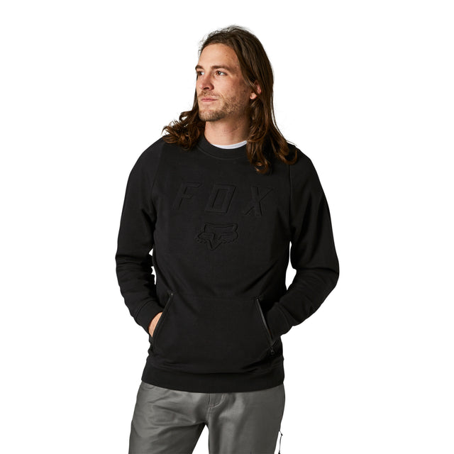 BACKLASH DWR CREW FLEECE - Black
