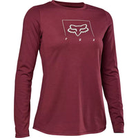 Maillot de manga larga para mujer Ranger Dr Mid - granate oscuro