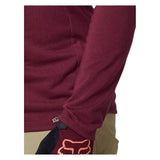 Womens Ranger Dr Mid Long Sleeve Jersey - dark maroon