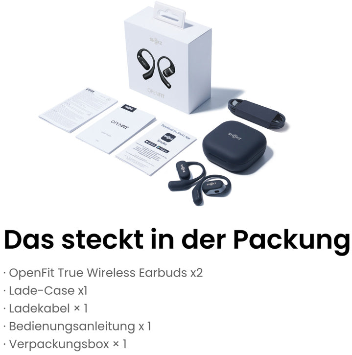 Open Fit - black