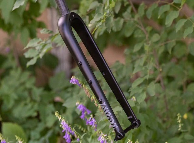 Wayfinder Carbongabel gerader Schaft - Schwarz