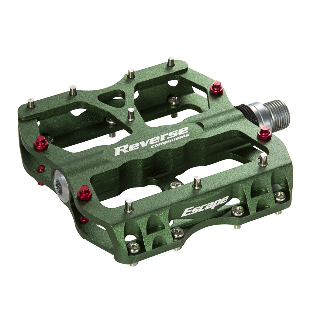flat pedal grün Escape Plattform Pedal