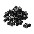 Ersatz Pins für Plattformpedale 16 Stück Alloy - M4 - Schwarz
