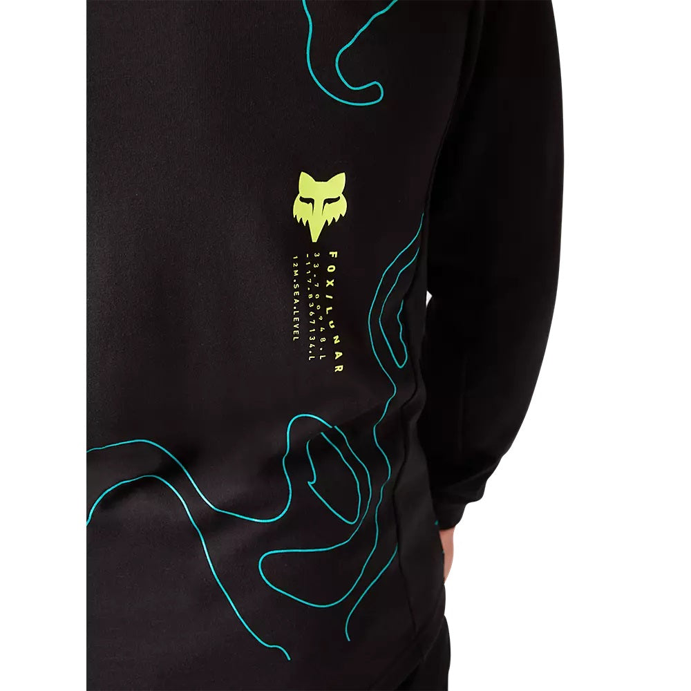 Ranger Dr Md Long Sleeve Jersey Lunar - black