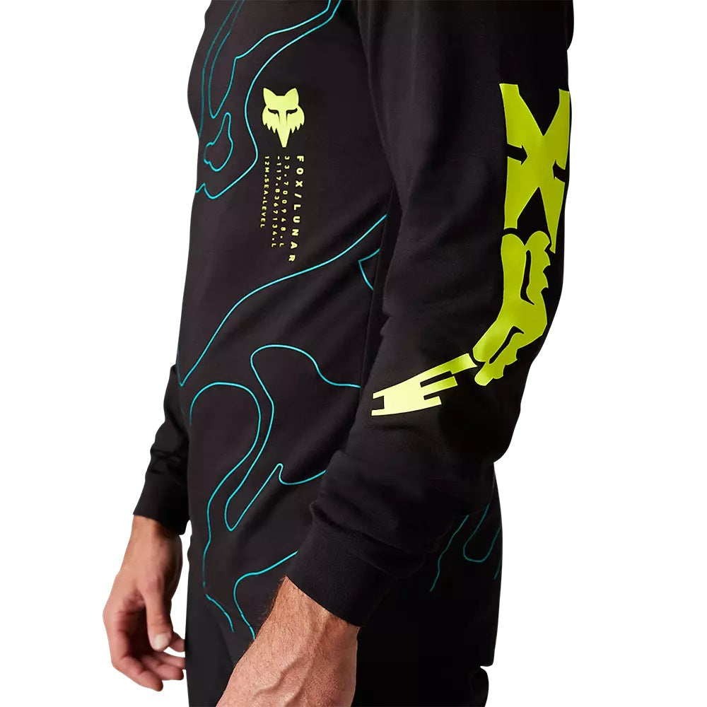 Ranger Dr Md Long Sleeve Jersey Lunar - black