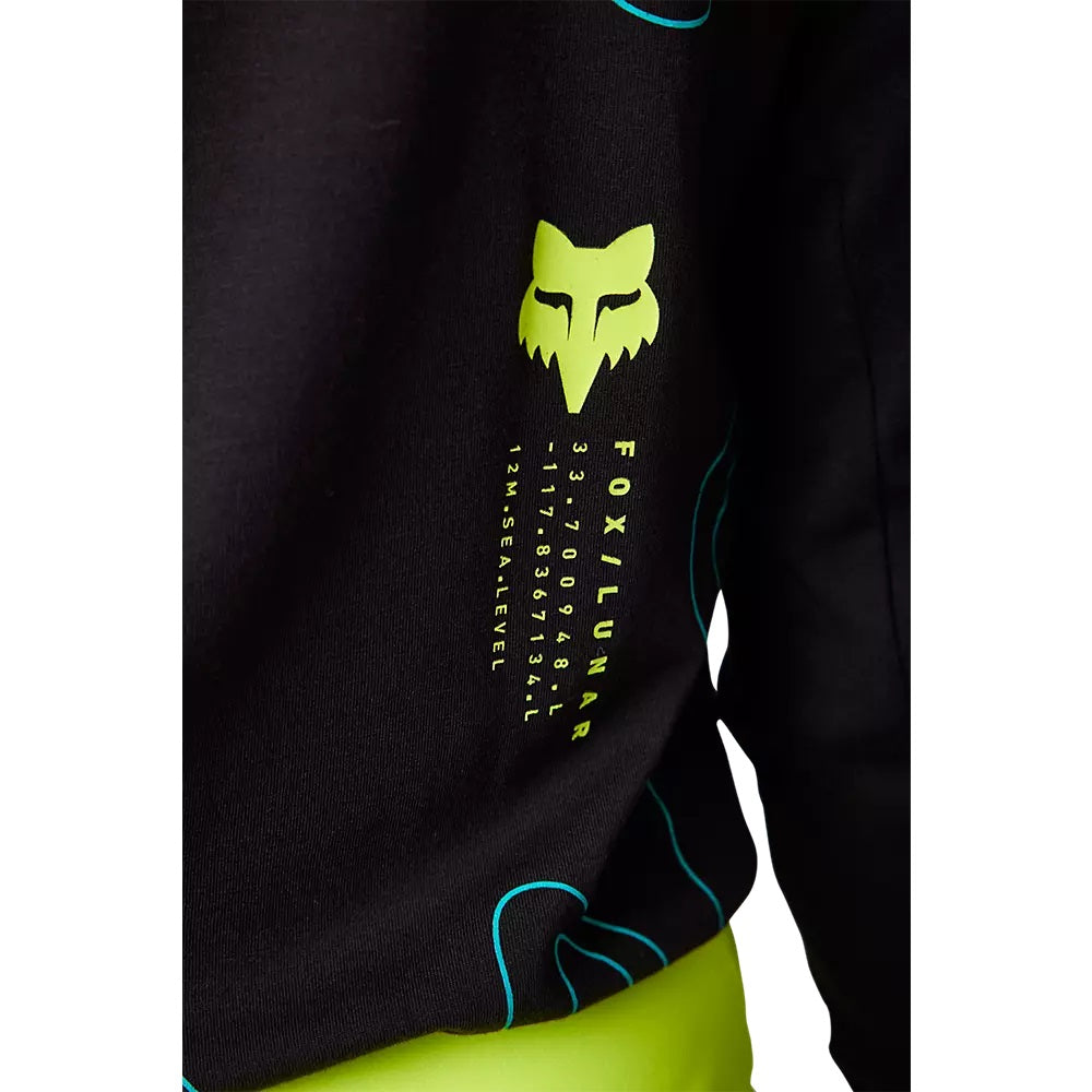 Ranger Dr Md Long Sleeve Jersey Lunar - black