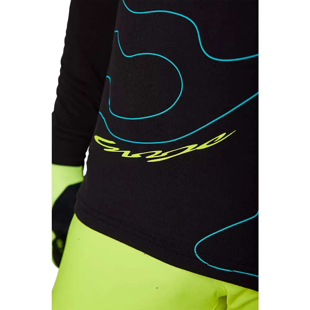 Ranger Dr Md Long Sleeve Jersey Lunar - black