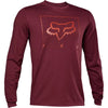 Ranger Dr Md Long Sleeve Jersey Tred - dark maroon 