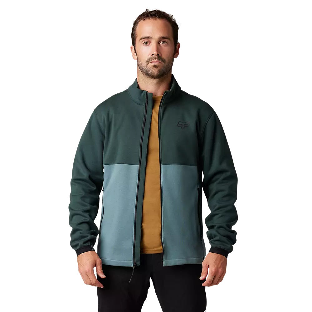 Ranger Fire Fleece Crew - emerald