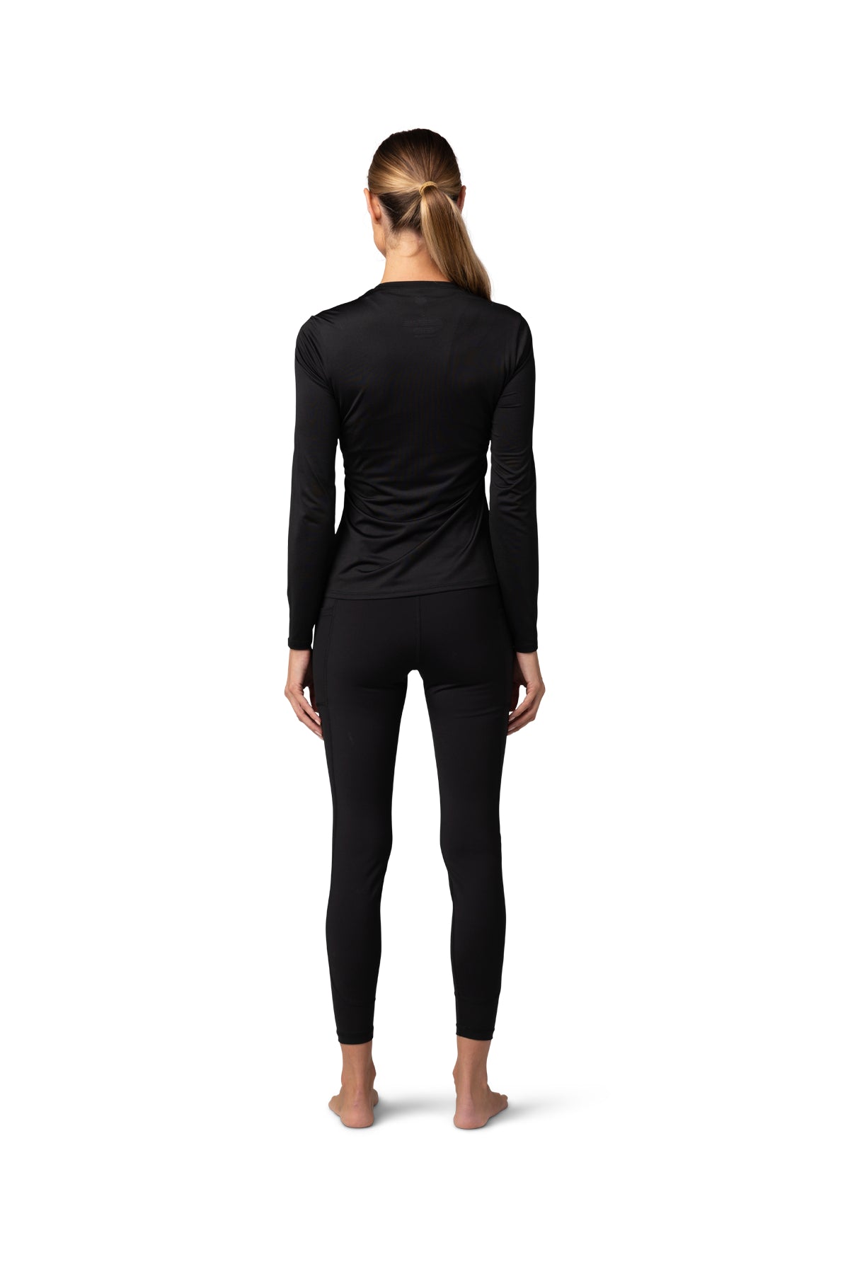 W Tecbase LS Shirt - Black
