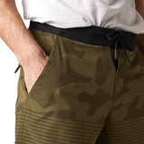 Essex Volley Camo Short - Olive Green