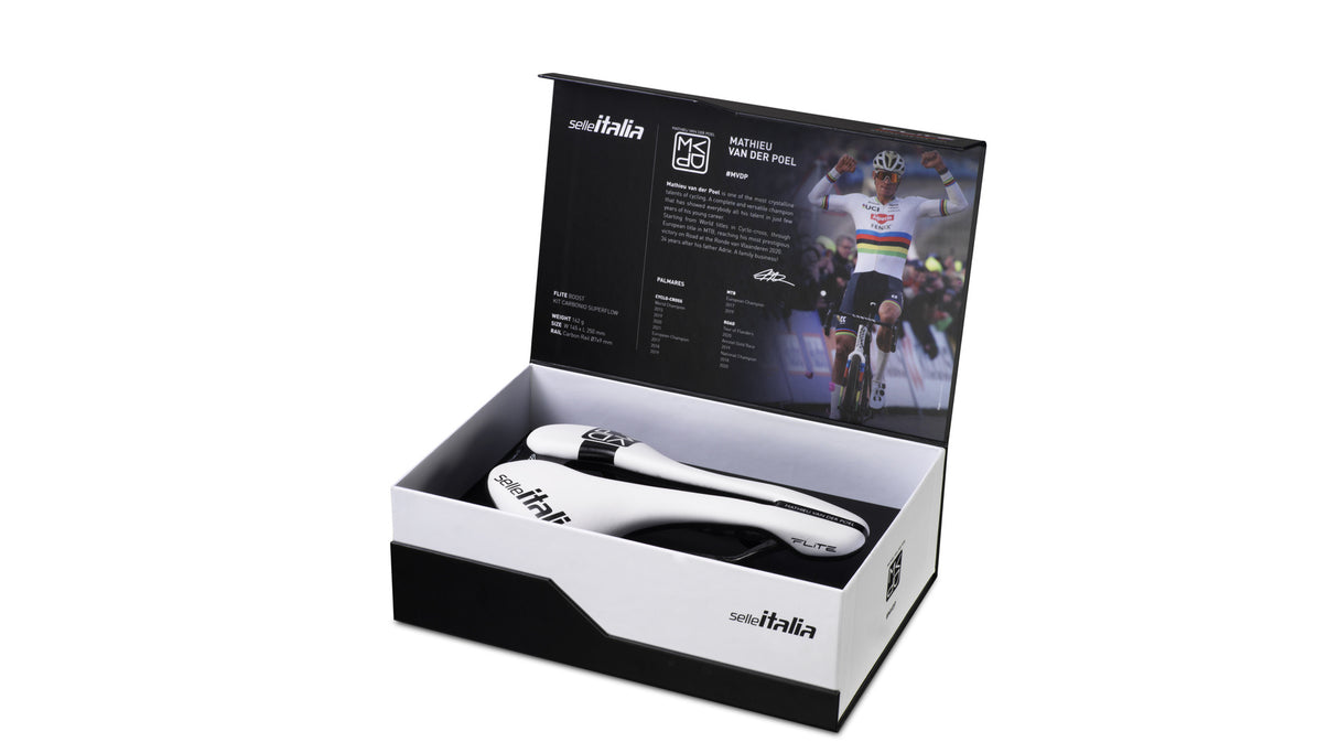 Flite Boost Kit Carbon SF "Mathieu van der Poel" - MVP-white