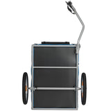 Lastenanhänger Doggy VAN BS-L04 - Blau/Grau