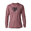 Ranger Long Sleeve Jersey Dayto - Cordovan