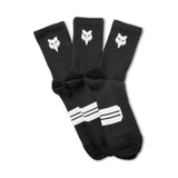 6'' Ranger Sock Prepack Black - Black