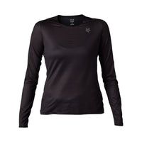 Dames Flexair Ascent Long Sleeve Jersey - Zwart