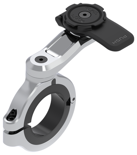 Quad Lock Motorcycle Handlebar Mount Pro Chrome - Large
