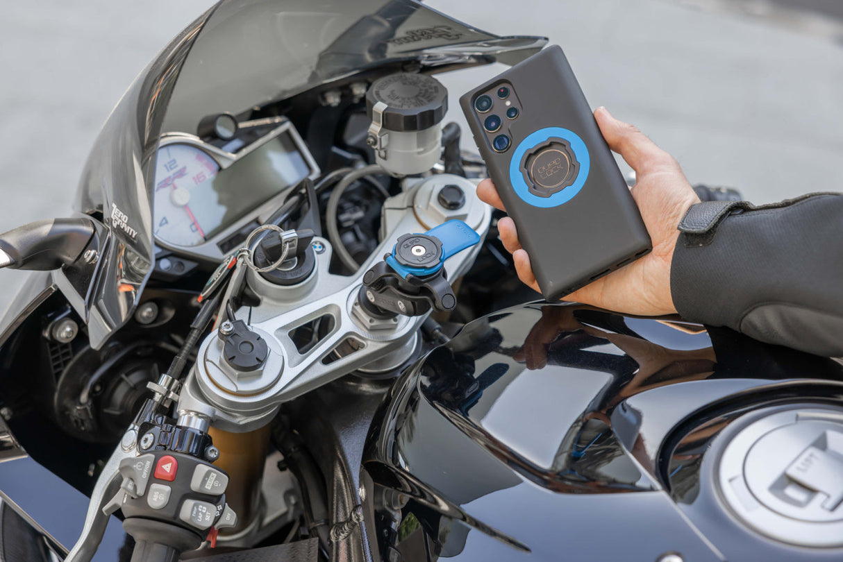Quad Lock Motorcycle Fork Stem Mount (V2)